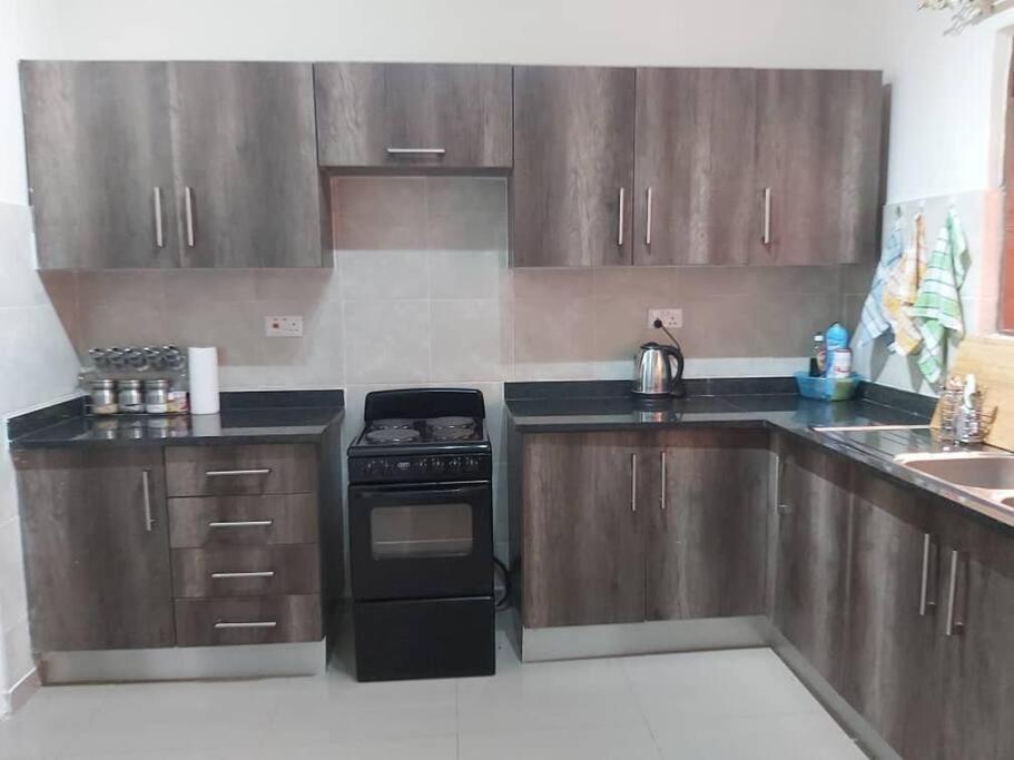 Spacious Zamtel Flat 卢萨卡 外观 照片